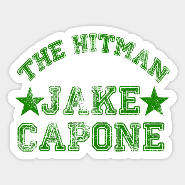 The Hitman Classic Sticker by Capone's Speakeasy